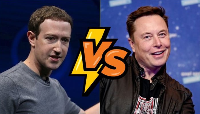 Mark Zuckerberg (left) and Elon Musk. — AFP/File