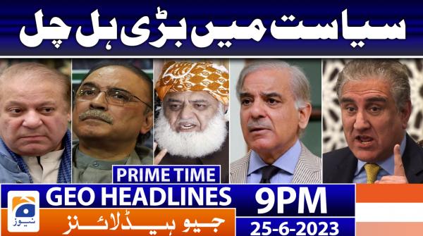 Geo News Headlines 9 Pm 8th April 2023 Tv Shows Geotv