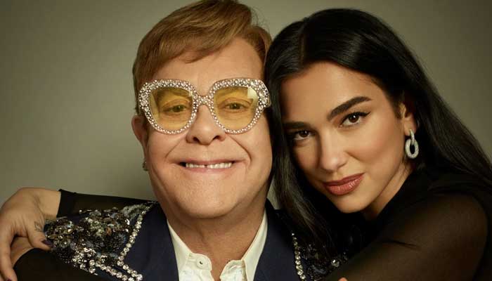 Dua Lipa and Sir Elton John collaborated for song Cold Heart in 2021