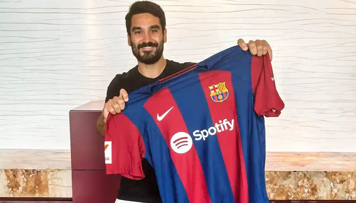 Ilkay Gündogan has signed a two-year deal with Barcelona after seven successful years at Manchester City. Photograph.— FC Barcelona