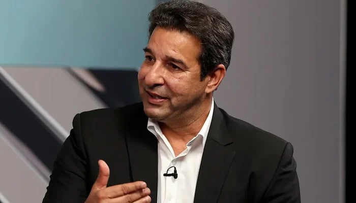 Wasim Akram speaks during an interview — ICC/File