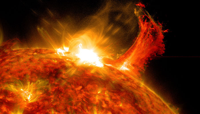 The sun's activity is peaking sooner than expected