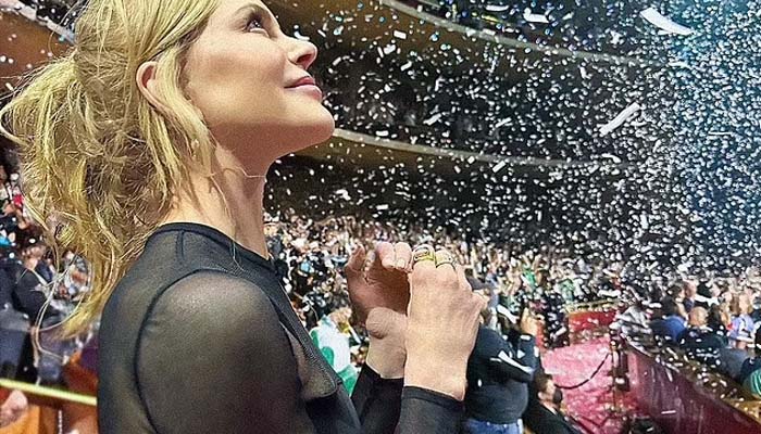 Nicole Kidman turns heads while watching Adele in Las Vegas