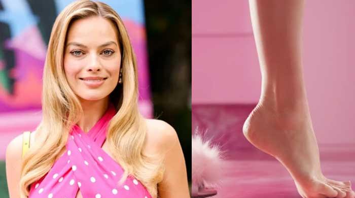 Margot Robbie Explains Viral Foot Scene In Barbie Trailer 