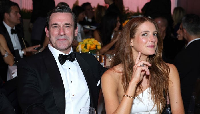 Jon Hamm shares whether or not he’ll have kids with new wife Anna Osceola