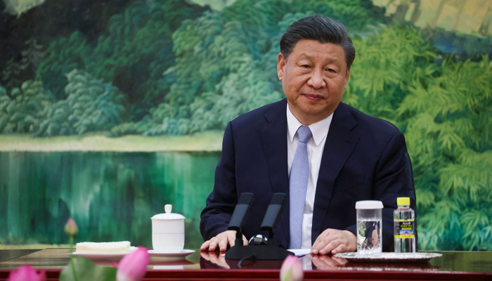 Chinas President Xi Jinping attends a meeting with US Secretary of State Antony Blinken (not pictured) at the Great Hall of the People in Beijing on June 19, 2023. — AFP