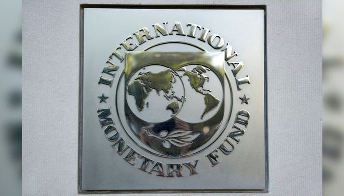 International Monetary Fund (IMF) logo seen at the IMF headquarters building in Washington, US on October 14, 2017. — Reuters