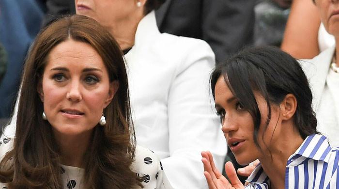 Meghan Markle, Kate Middleton 'forced' smiles at Wimbledon pre-Megxit