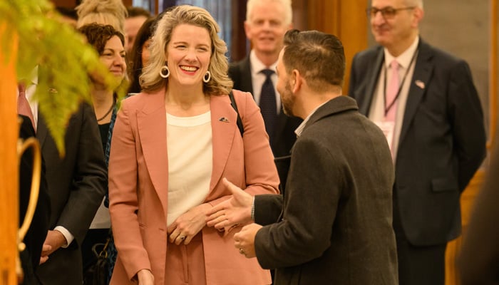 Home Affairs Minister of Australia Clare ONeil during an annual meeting of home affairs, public safety, interior, security, border and immigration ministers from Australia, the United States, Canada, the United Kingdom, and New Zealand, in Wellington on June 28, 2023. — Twitter/ClaireONeilMP