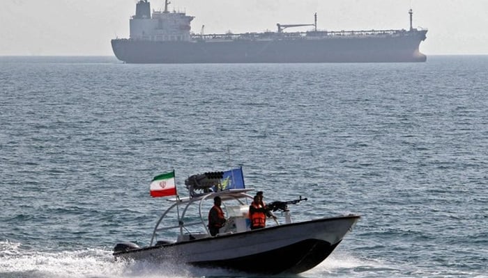 Irans Revolutionary Guards have seized a ship on suspicion of smuggling fuel in the Gulf near the island of Abu Musa, and detained its 16 Malaysian crew. — AFP/File