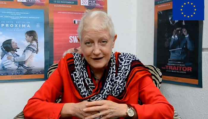 EU Ambassador to Pakistan Dr Riina Kionka. —European Film Festival 2020