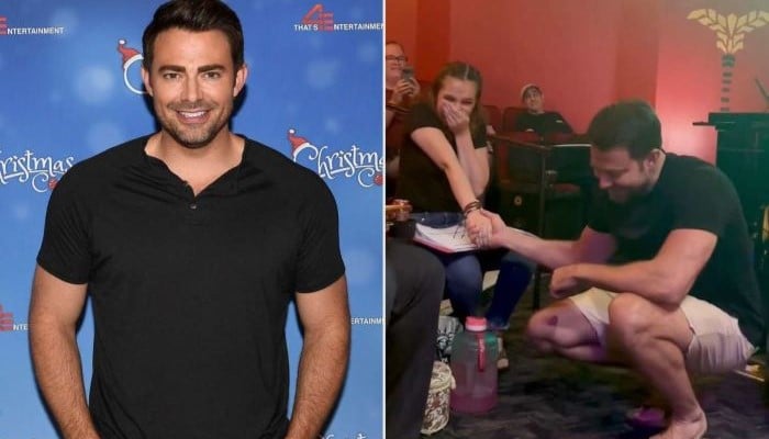 Jonathan Bennett surprises local high school Mean Girls production, offering encouragement and advice