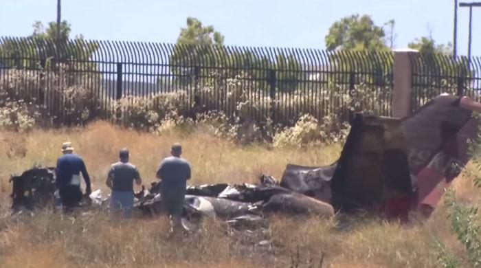 Plane crash in Riverside, Southern California leaves 6 people dead