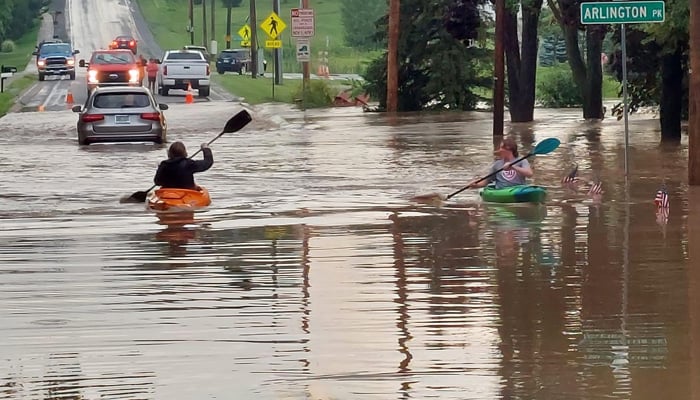 Emergency Declared As Heavy New York Flooding Kills 1