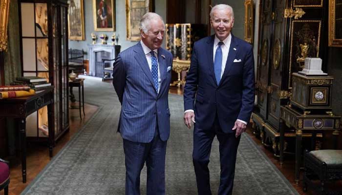 Biden breached royal protocol before meeting King Charles?