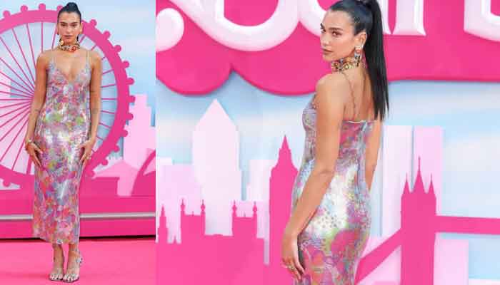 Barbie UK Premiere: Dua Lipa drops jaws in sheer gown as she graces pink carpet