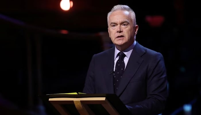 BBC newsreader Huw Edwards speaks at the UK Holocaust Memorial Day Commemorative Ceremony in Westminster in London, Britain January 27, 2020. — Reuters