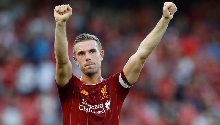 Jordan Henderson, captain of Liverpool and an English footballer. — Reuters/File