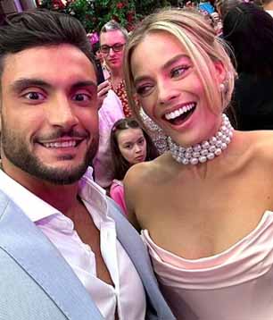 Margot Robbie shows love for ‘Love Island’ at ‘Barbie’ premiere