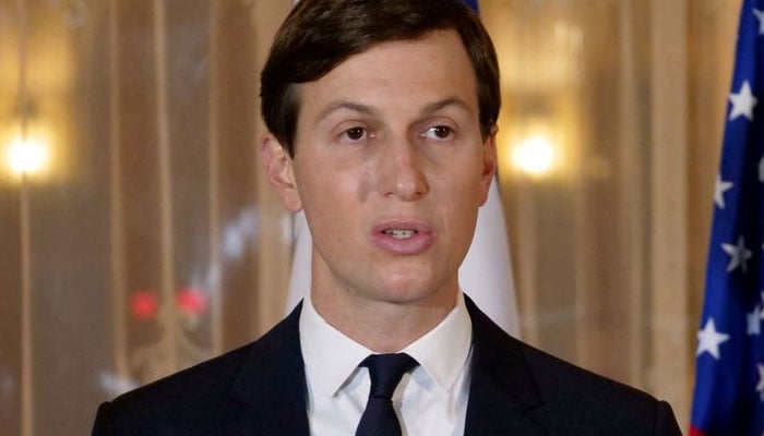 This photo of Donald Trumps son-in-law jared Kushner was taken December 22, 2020 when he, as US White House Senior adviser, accompanied an Israeli delegation during a visit to Rabat, Morocco. Reuters