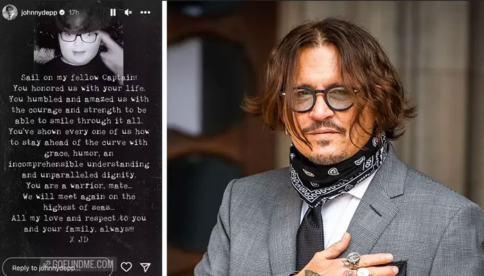 Johnny Depp remembers young fan after he lost lifes battle