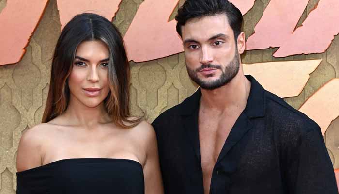 Ekin-Su Cülcüloğlu and Davide Sanclimenti had their reunion at the London premiere of Barbie