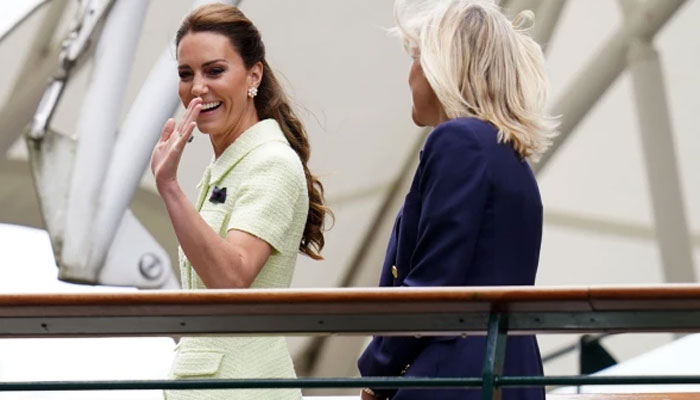 Wimbledon warmly welcomes Kate Middleton