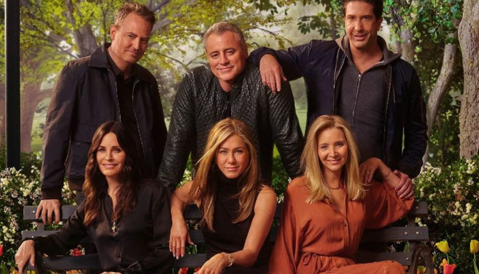 Friends starring Jennifer Aniston, Courtney Cox, Lisa Kudrow and other premiered in 1994