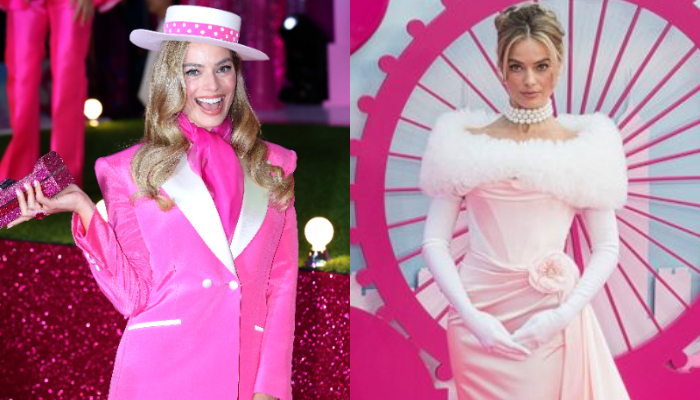 Margot Robbie took inspiration from actual barbie dolls for her films promotion