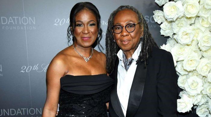 Gloria Carter and wife Roxanne Wiltshire shine at black tie gala