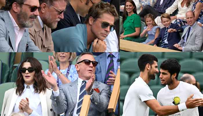 Wimbledon celebrities: Kate Middleton, Ariana Grande, Brad Pitt, more