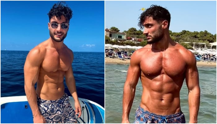 Love Island alum Davide Sanclimenti enjoys Rome getaway with mother after split with Ekin-Su