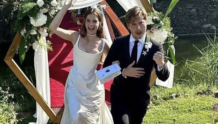 Dylan Sprouse, Barbara Palvin tie the knot in secret wedding ceremony ...