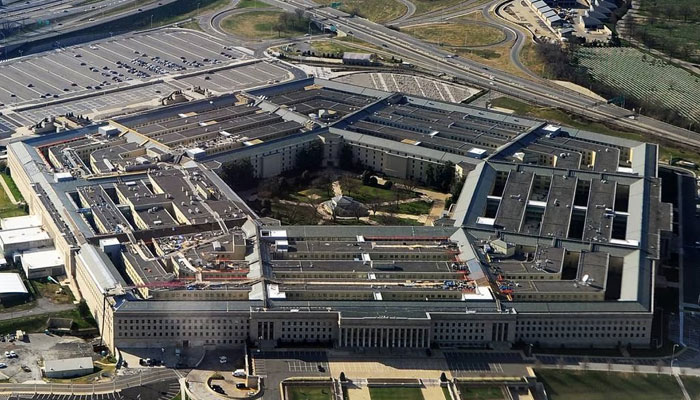 The Pentagon in Washington, DC, can be seen in an aerial view. — AFP/File