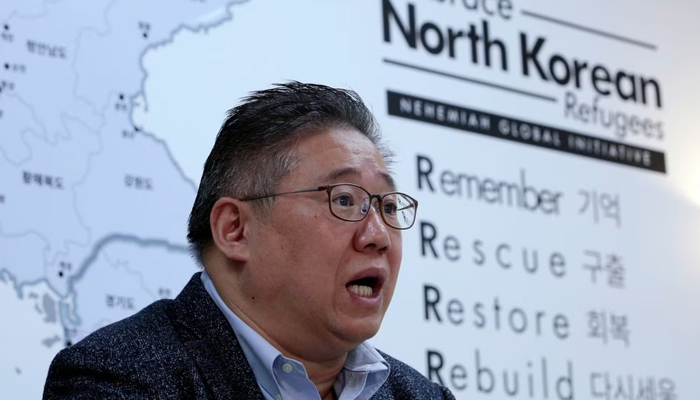 The longest-held American in North Korea, Kenneth Bae, speaks during an interview with Reuters at his office in Seoul, South Korea May 11, 2018. — Reuters