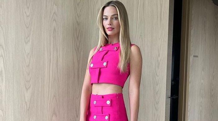 Barbie’s Margot Robbie stuns in bejeweled lingerie for Vogue Australia