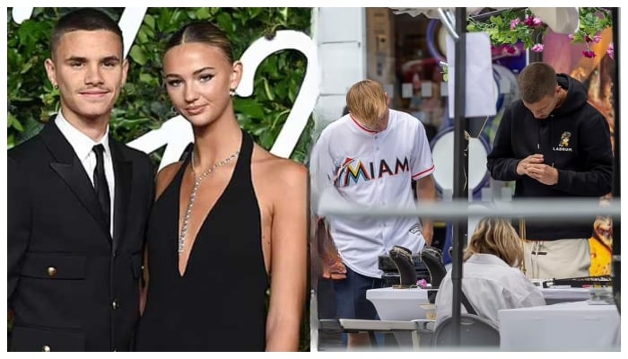 Romeo Beckham goes on cheap jewellery shopping for girlfriend Mia Regan?