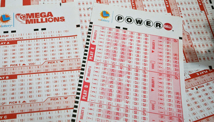 Mega Millions and Powerball lottery tickets are seen in San Gabriel, California, on July 19, 2023. — AFP