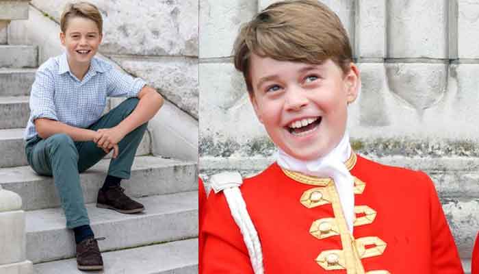 Prince George New Portrait For 10th Birthday Kate William Celebrate Future Kings Milestone In 