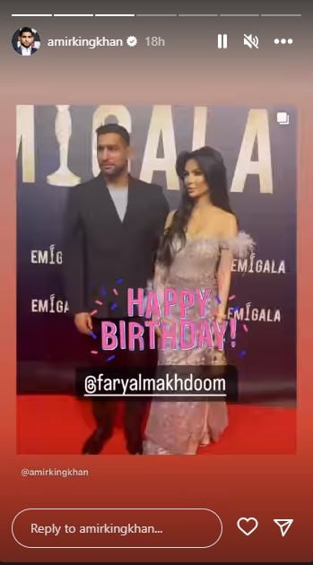 Amir Khan shares heartfelt birthday tribute to wife amidst controversy