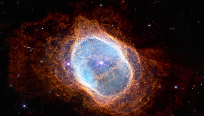 An observation of a planetary nebula from the NIRCam instrument of NASAs James Webb Space Telescope, a revolutionary apparatus designed to peer through the cosmos to the dawn of the universe and released July 12, 2022. — Reuters