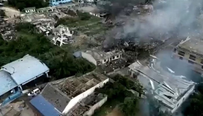 WATCH: 9 killed, over 100 injured as massive explosion hits Thai border town