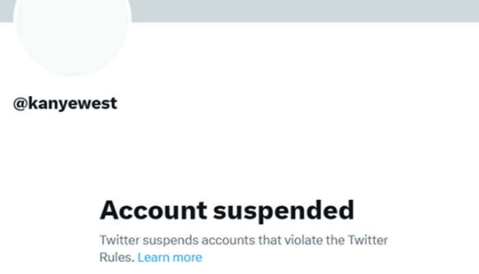 However, Yes account was soon suspended