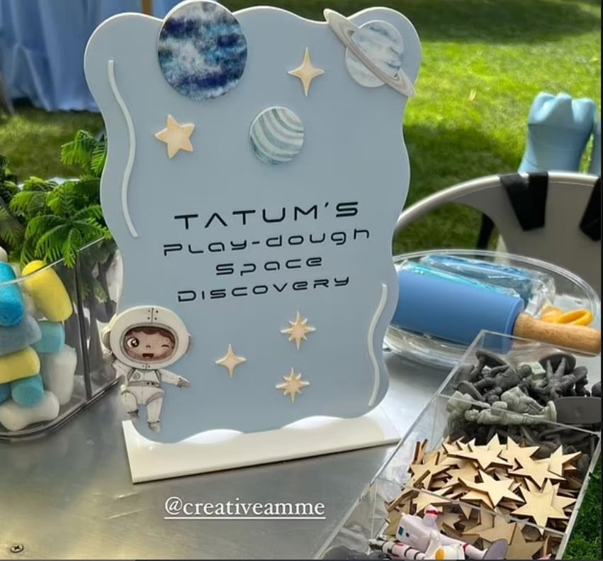 Khloe Kardashian throws son Tatum space-themed 1st birthday