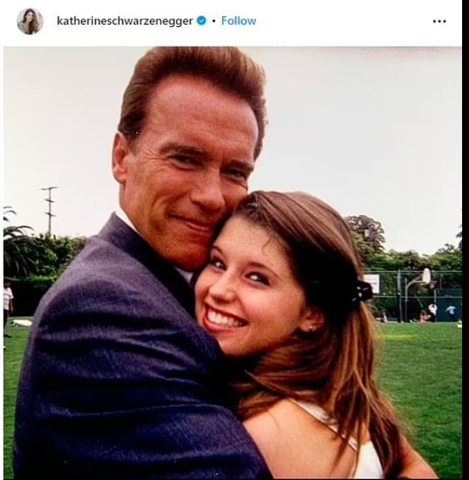Arnold Schwarzenegger gets a warm birthday wish from daughter Katherine