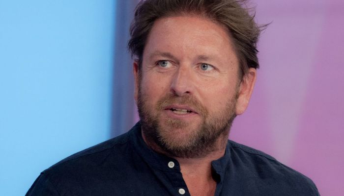 ITV chef James Martin makes his first appearance since bullying allegations