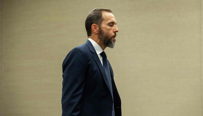 Special counsel Jack Smith arrives to speak to members of the media at the US Department of Justice building in Washington, DC, on August 1, 2023. — AFP