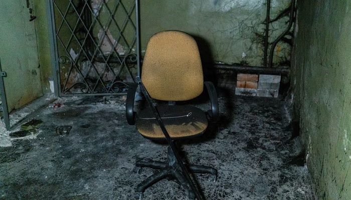 Plastic ties for torture and a broken chair are seen inside a basement of an office building, where prosecutors say 30 people were held for two months during a Russian occupation, amid Russias attack on Ukraine, in Kherson, Ukraine, December 10, 2022. — Reuters/File