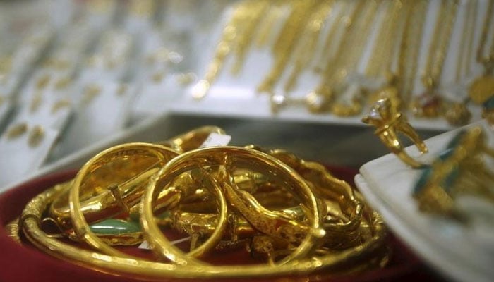 A representational image of gold bangles. — Reuters/File