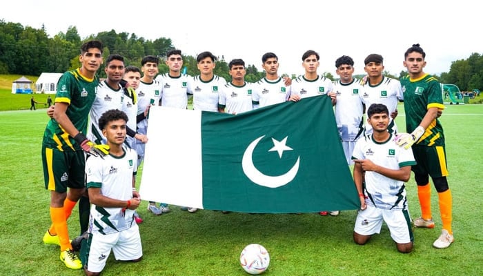 Pakistan street child football team. — Muslim Hands FC